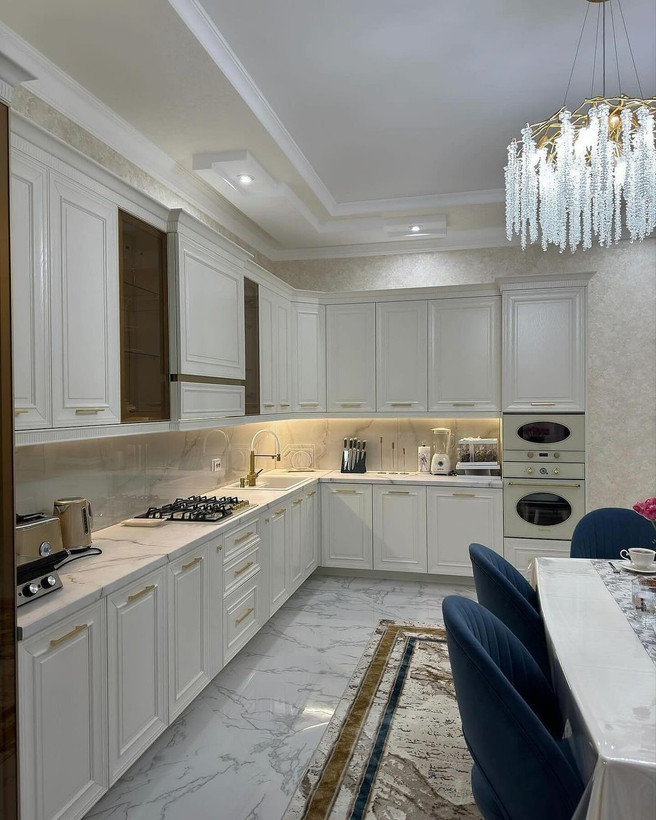 کابینت نئوکلاسیک آشپزخانه متری ۳۵ میلیون