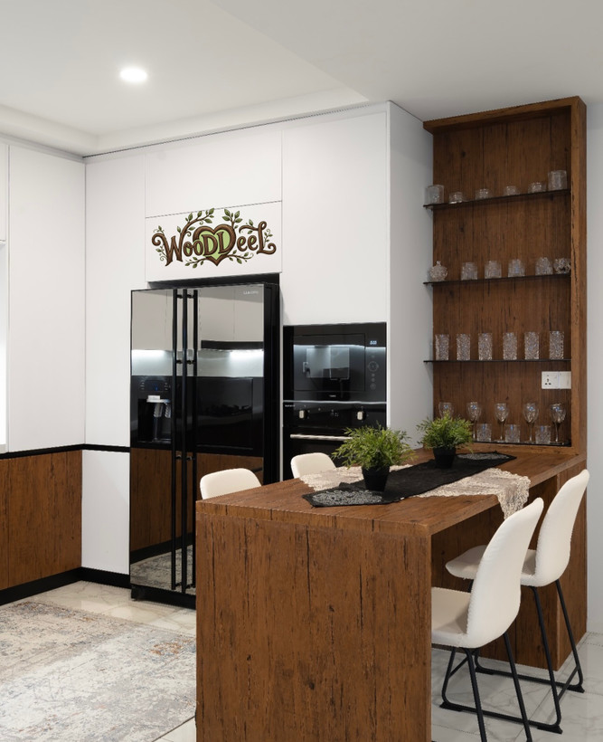 کابینت MDF اقتصادی با طراحی ساده و قیمت مناس