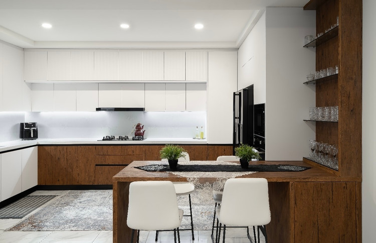 کابینت آشپزخانه MDF اقتصادی ۲۸ میلیون