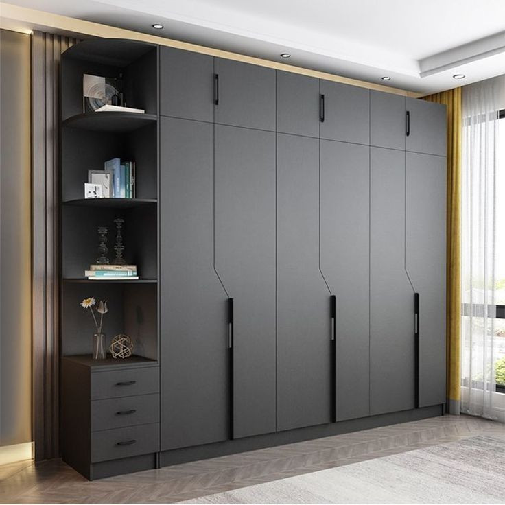 کمد دیواری MDF مدرن اقتصادی متری ۲۲ میلیون